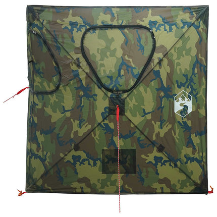 Jagttelt Camouflage 145 x 145 x 150 cm Polyester og Stål