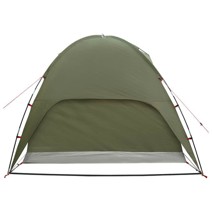 Camping telt med regnslag vandafvisende Kuppel Olivengrøn