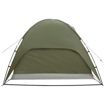 Camping telt med regnslag vandafvisende Kuppel Olivengrøn