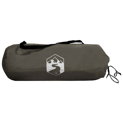 Camping tarp med mesh vægge Brun Grå 270 x 210 x 210 cm