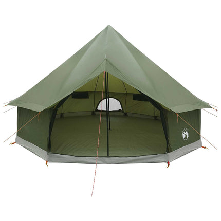 Tipi telt Olivengrøn 300 x 300 x 200 cm Polyester og Stål