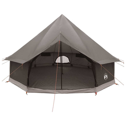 Tipi telt med tag Brun Grå 300 x 300 x 200 cm Polyester og Stål