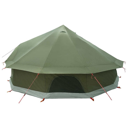 Tipi telt Olivengrøn 600 x 600 x 350 cm Polyester og Stål