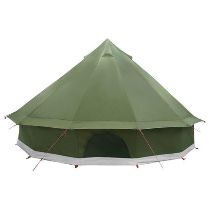 Tipi telt Olivengrøn 500 x 500 x 300 cm Polyester og Stål