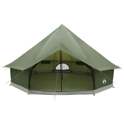 Tipi telt Olivengrøn 500 x 500 x 300 cm Polyester og Stål