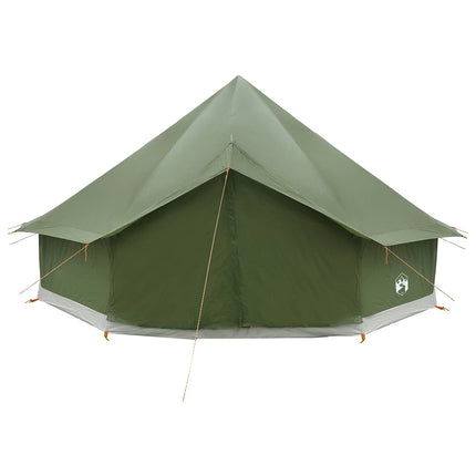 Tipi telt Olivengrøn 500 x 500 x 300 cm Polyester og Stål