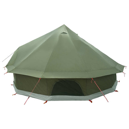 Tipi telt Olivengrøn 500 x 500 x 300 cm Polyester og Stål