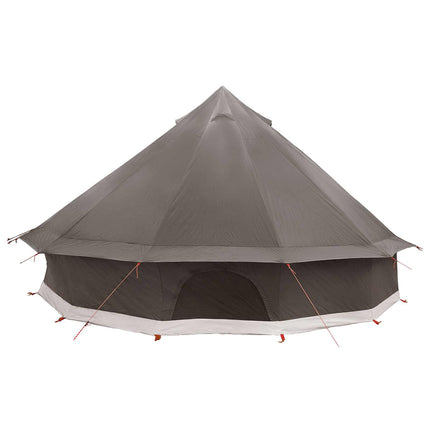 Tipi telt med tag Brun Grå 500 x 500 x 300 cm Polyester og Stål