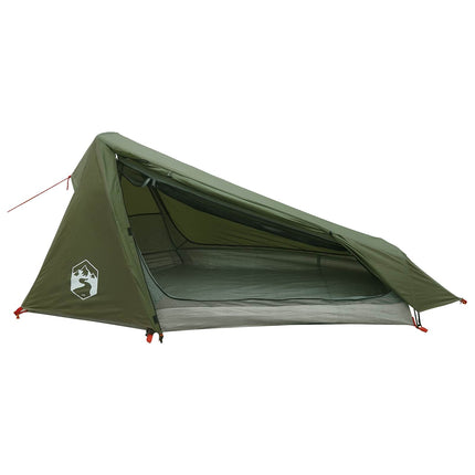 Tunneltelt Oliven grøn 215 x 100 x 90 cm Polyester og Stål