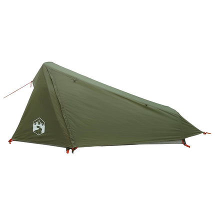 Tunneltelt Oliven grøn 215 x 100 x 90 cm Polyester og Stål