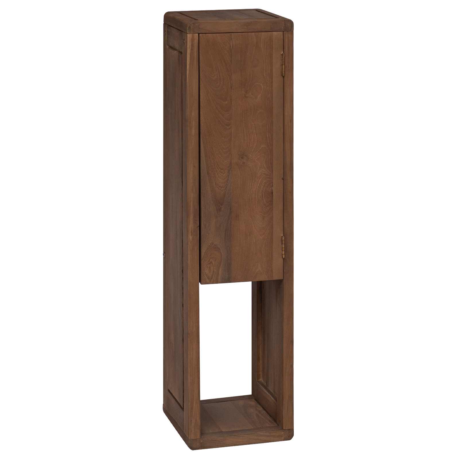Badevrelse Side Skab Naturfarvet 25 x 25 x 100 cm
