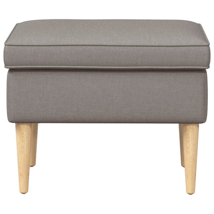 Fodskammel Gråbrun 55 x 35 x 41 cm
