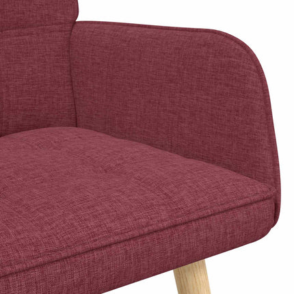2-personers sofa Vinrød 115 x 61 x 87 cm Stof