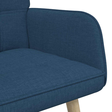 2-personers sofa Blå 115 x 61 x 87 cm Stof