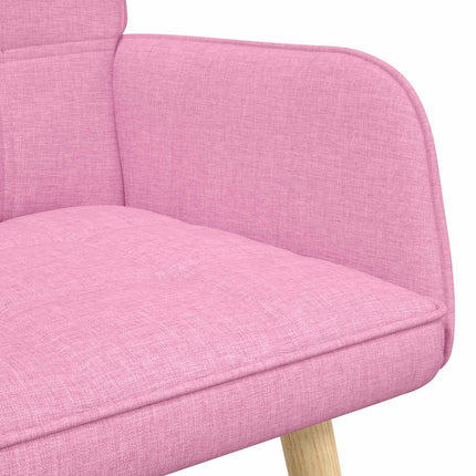 2-personers sofa Lyserød 115 x 61 x 87 cm Stof