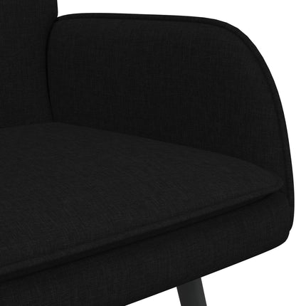 2-personers sofa Sort 115 x 61 x 87 cm Stof