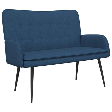 2-personers sofa Blå 115 x 61 x 87 cm Stof