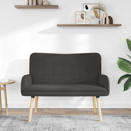 2-personers sofa Mørkegrå 115 x 61 x 87 cm Bouclé