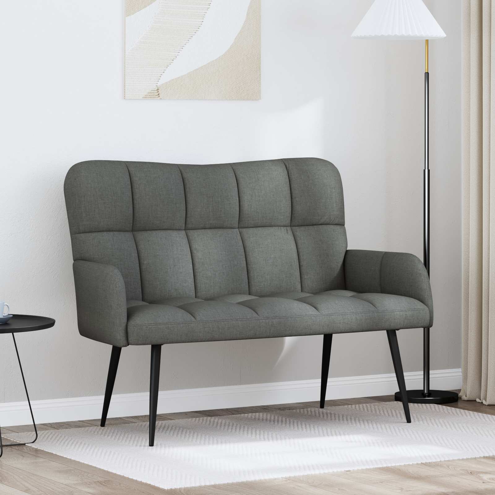 2-personers sofa Mrkegr 115 x 61 x 87 cm Stof