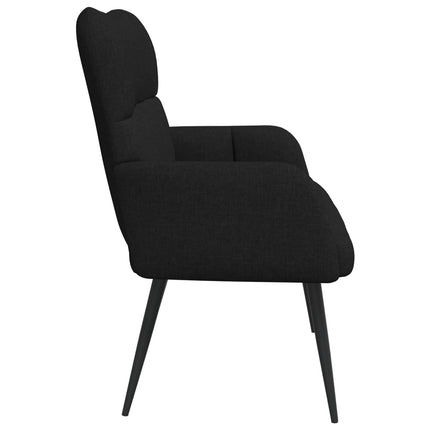 2-personers sofa Sort 115 x 61 x 87 cm Stof