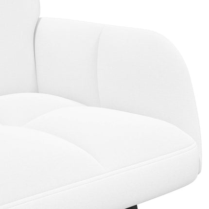 2-personers sofa Hvid 115 x 61 x 87 cm Stof