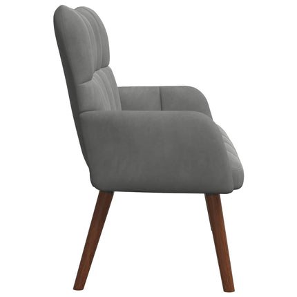 2-personers sofa Mørkegrå 115 x 61 x 87 cm Fløjl