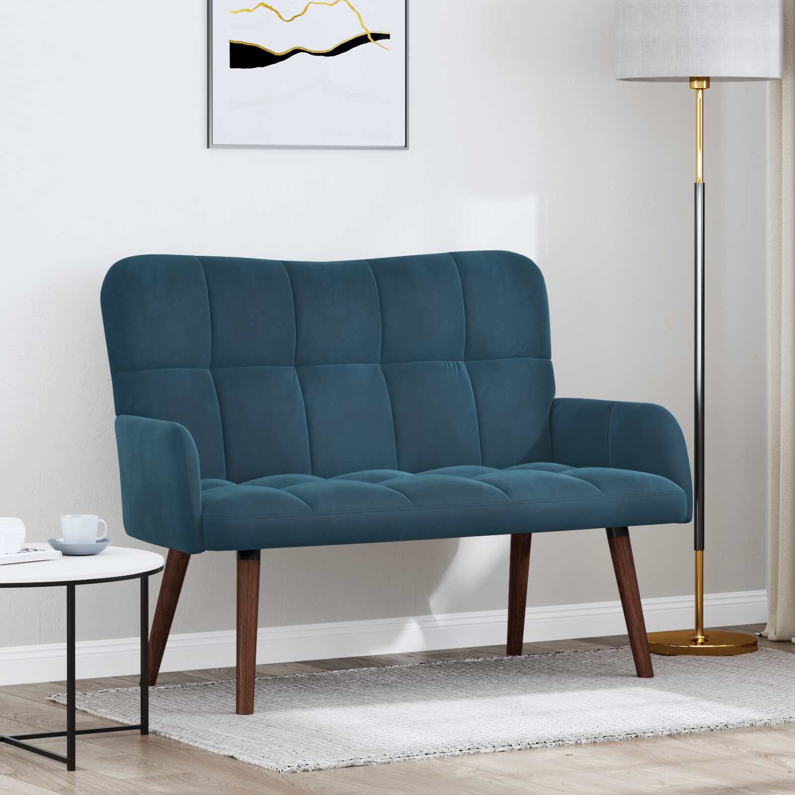 2-personers sofa Bl 115 x 61 x 87 cm Fljl