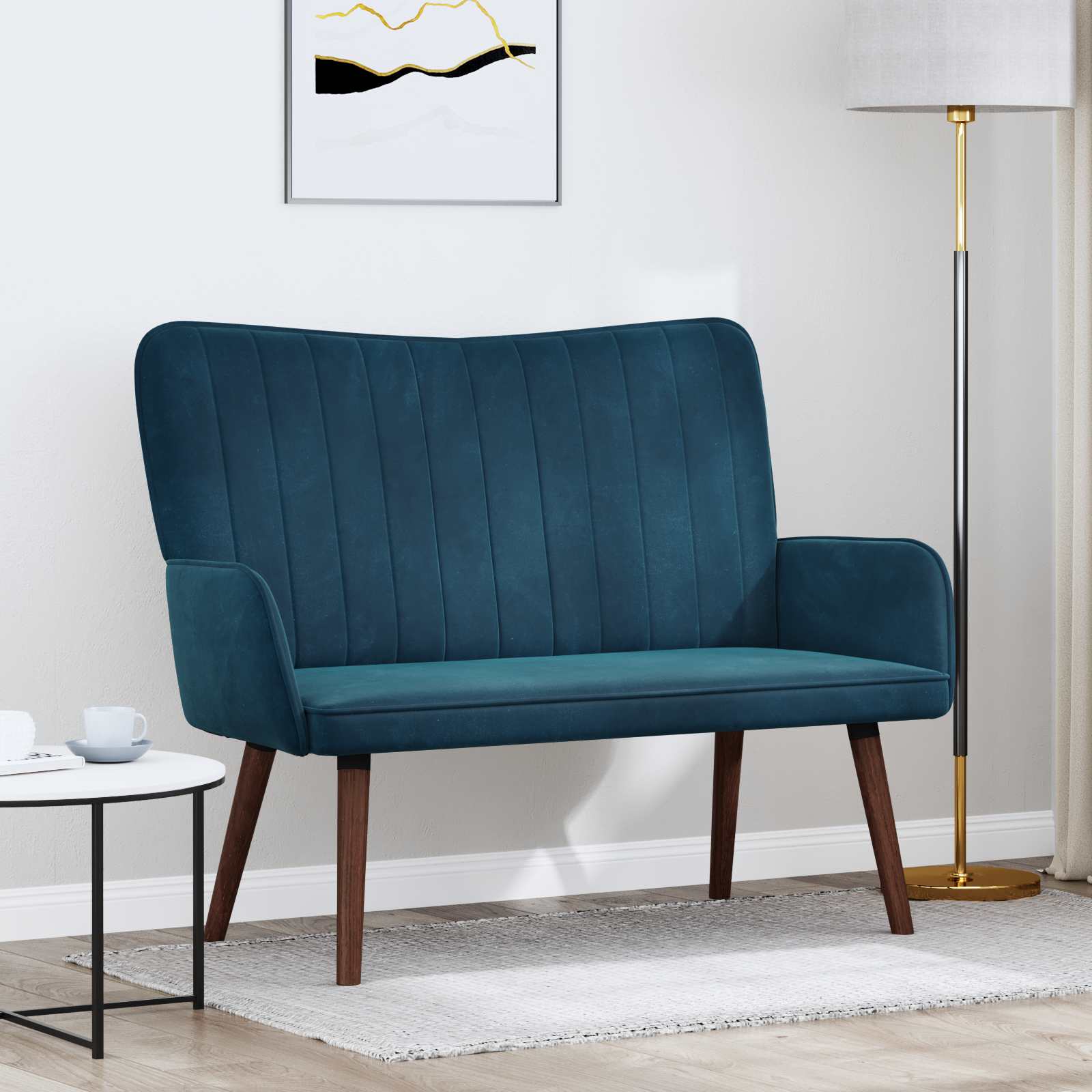 2-personers sofa Bl 115 x 61 x 87 cm Fljl
