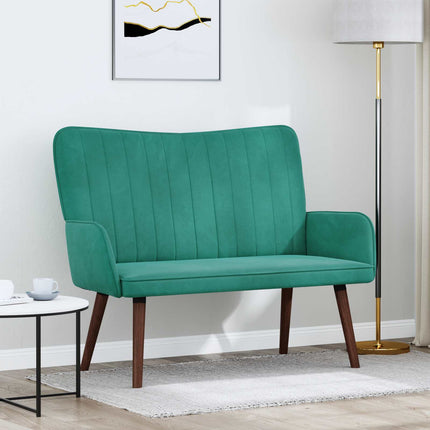 2-personers sofa Turkis 115 x 61 x 87 cm Fløjl