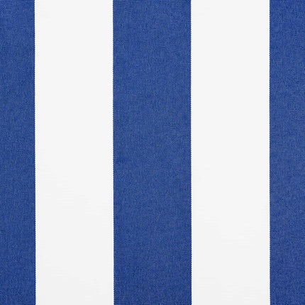 Udtrækkelig markise Blå og Hvid 4 x 2 m Polyester og metal
