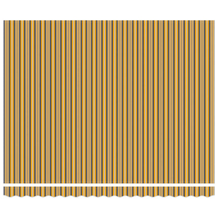 Udtrækkelig markise Gul og Grå 400 × 300 cm Canvas og Aluminium