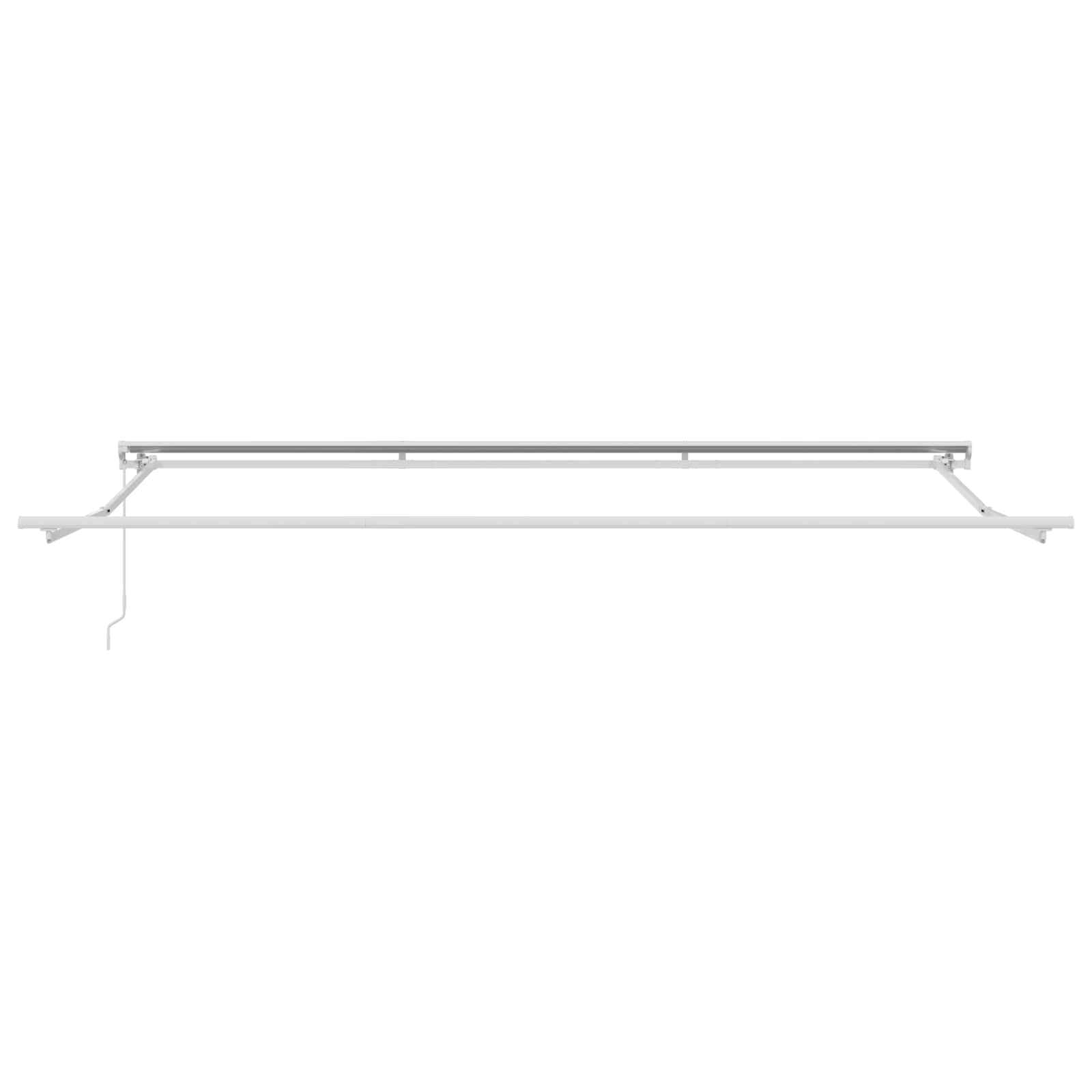 Manuel Utrækkelig Markise Beige 5 x 3 m