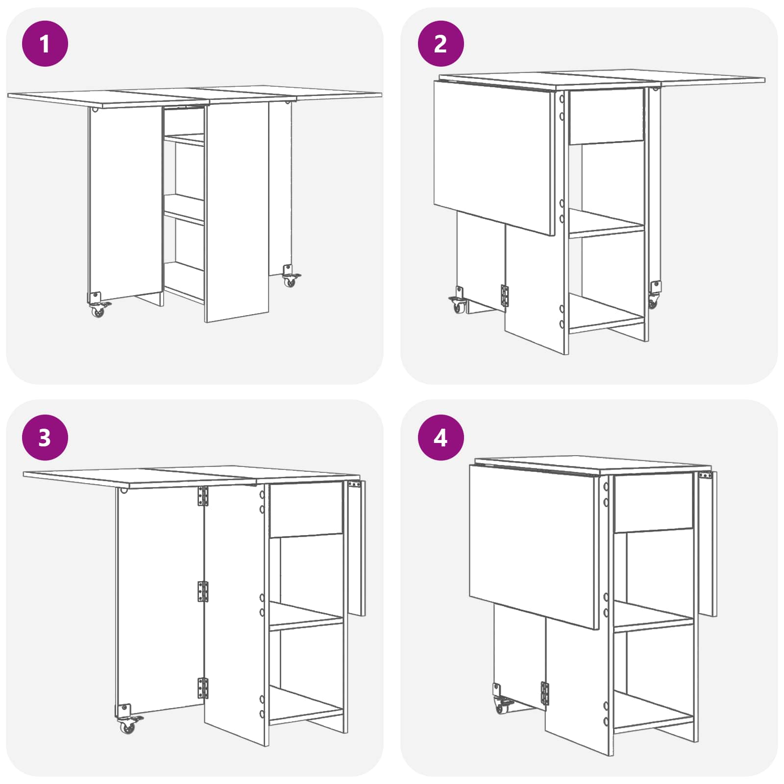 Spisebord 115 x 70 x 75 cm Konstrueret træ Hvid Rektangulær