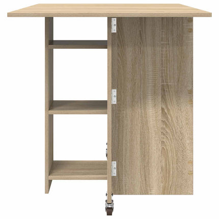 Spisebord 115 x 70 x 75 cm Konstrueret træ Sonoma-eg