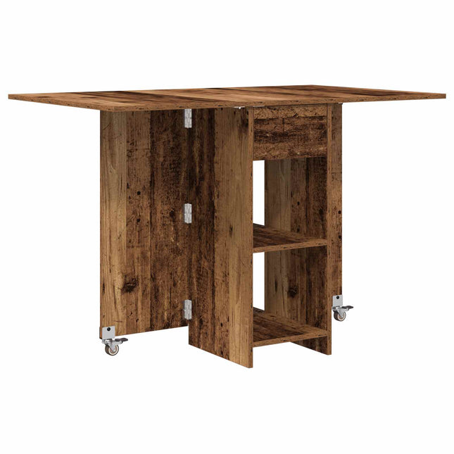Spisebord 115 x 70 x 75 cm Konstrueret træ Gammelt træ