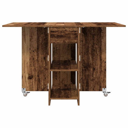Spisebord 115 x 70 x 75 cm Konstrueret træ Gammelt træ
