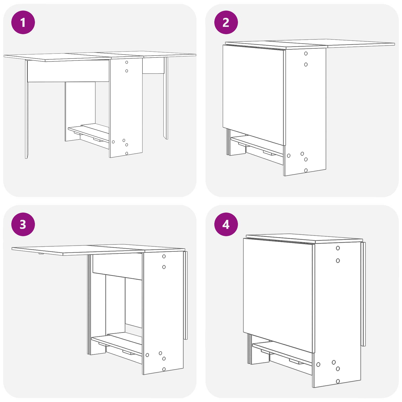 Spisebord 138 x 70 x 73,5 cm Konstrueret træ Hvid Rektangulær