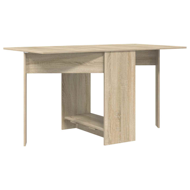 Spisebord 138 x 70 x 73,5 cm Konstrueret træ Sonoma-eg