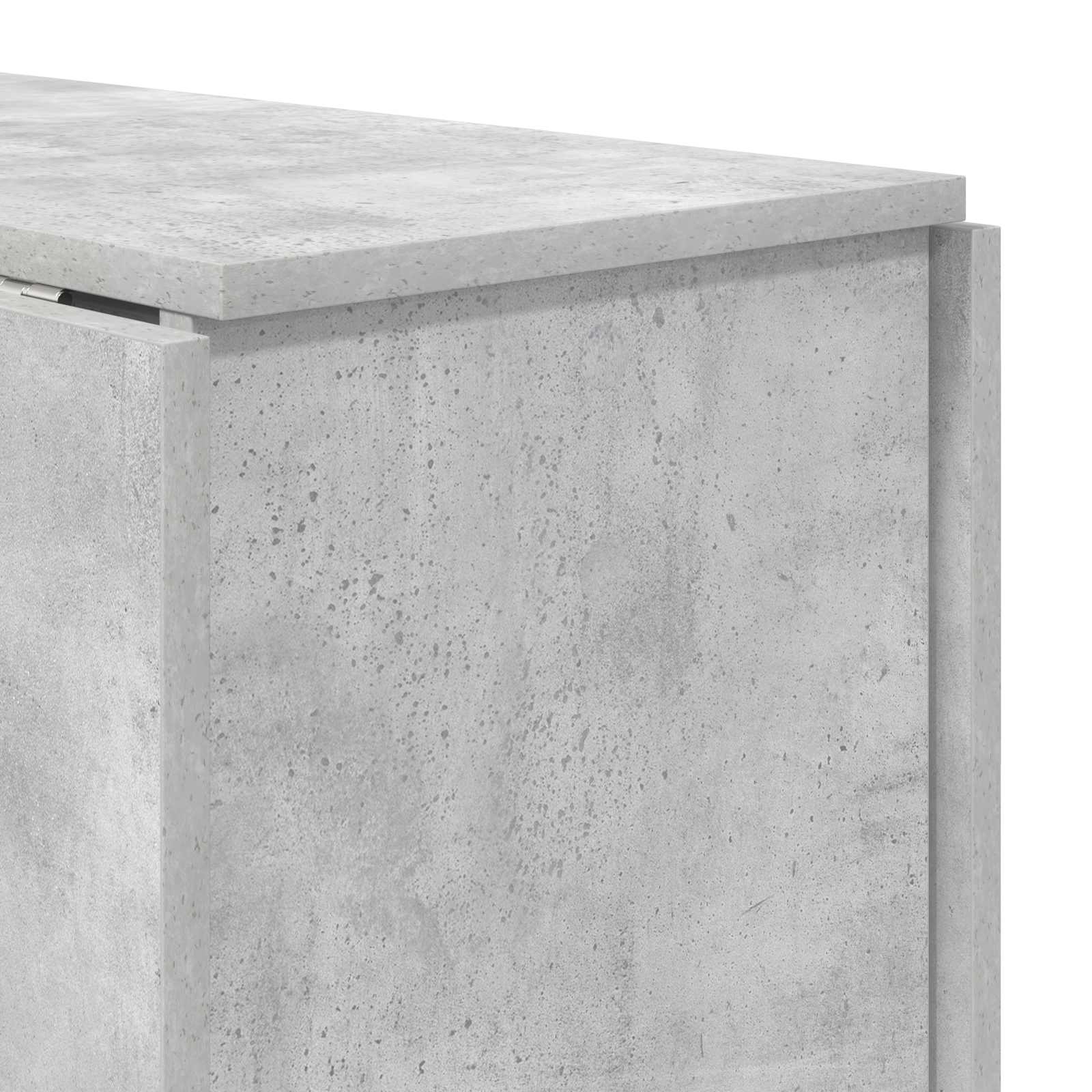 Spisebord 138 x 70 x 73,5 cm Konstrueret træ Betongrå