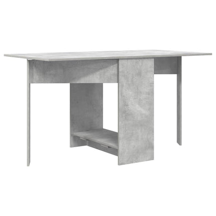 Spisebord 138 x 70 x 73,5 cm Konstrueret træ Betongrå