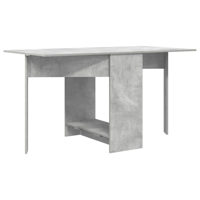 Spisebord 138 x 70 x 73,5 cm Konstrueret træ Betongrå
