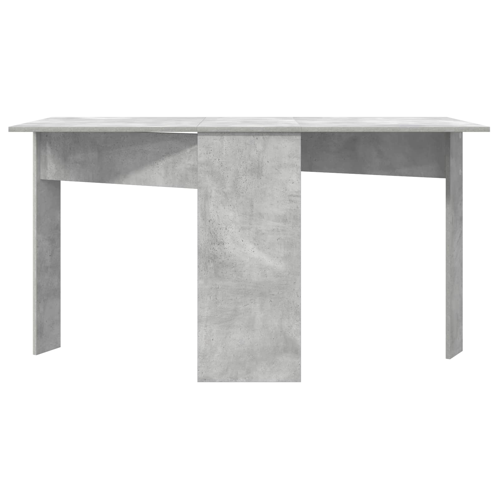 Spisebord 138 x 70 x 73,5 cm Konstrueret træ Betongrå
