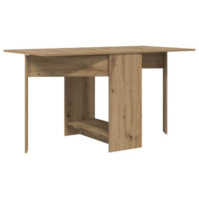 Spisebord 138 x 70 x 73,5 cm Konstrueret træ Artisan-eg