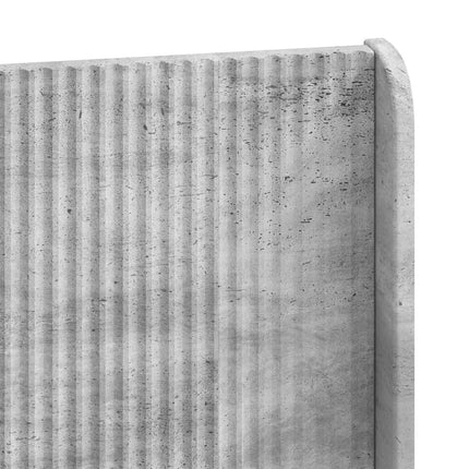 Hovedgærde Betongrå Konstrueret træ