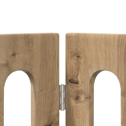 Foldbar hundegård 2 pcs Artisan Eg 100,5 x 38 x 70 cm