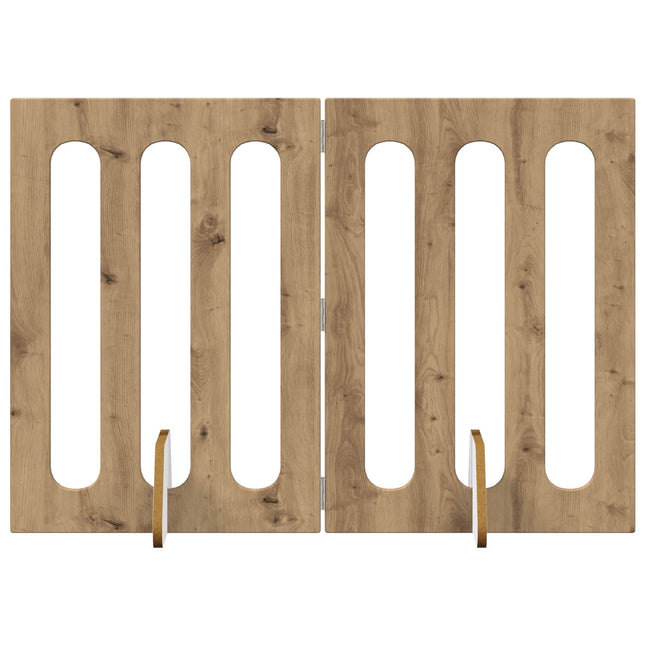 Foldbar hundegård 2 pcs Artisan Eg 100,5 x 38 x 70 cm