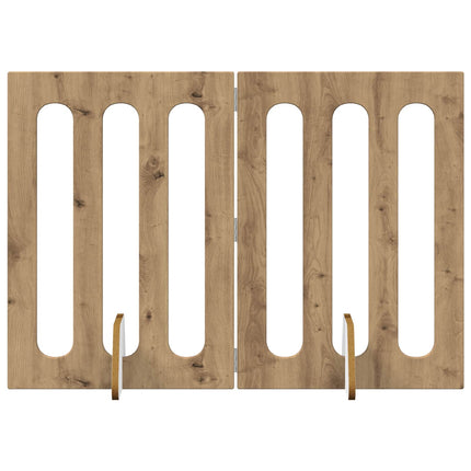 Foldbar hundegård 2 pcs Artisan Eg 100,5 x 38 x 70 cm