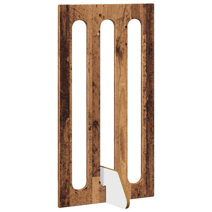 Foldbar hundegård 2 stk. Egetræ 100,5 x 38 x 90 cm