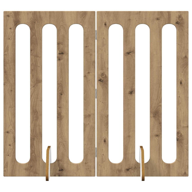 Foldbar hundegård 2 pcs Artisan Eg 100,5 x 38 x 90 cm