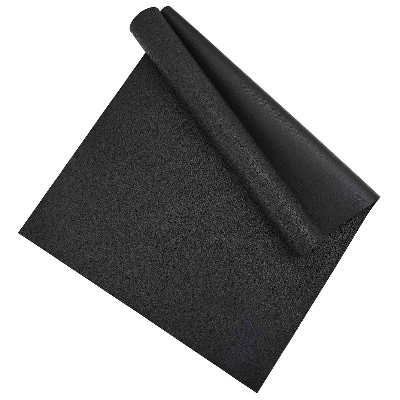 Sport Beskyttelsesmåtte Sort 180 x 75 x 0,6 cm Høj densitet PVC